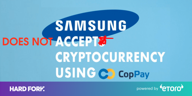 No, Samsung will not be accepting cryptocurrency payments in the Baltics