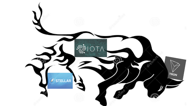 Tron (TRX), Stellar (XLM), IOTA (MIOTA): Bulls Lowering Their Heads for Massive Charge – Today’s Gazette – Cryptocurrency, Bitcoin, Ripple, Tron, Verge, Cardano News