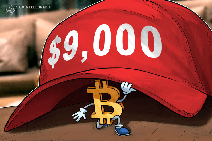 Why did Bitcoin return below $ 9,000 and what’s the next step?