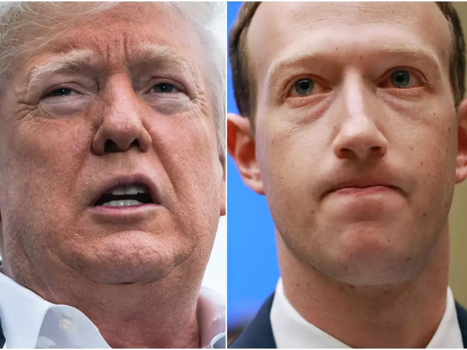 Facebook CEO Mark Zuckerberg congratulated Donald Trump for being ‘number one on Facebook’, according to Donald Trump