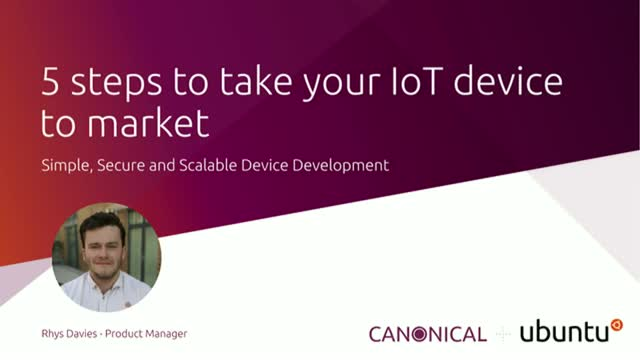 5 steps to take your IoT device to market