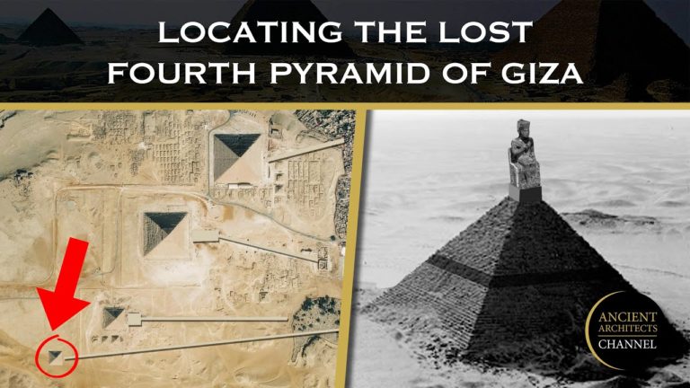 Locating the Lost Fourth Pyramid of Giza, Egypt