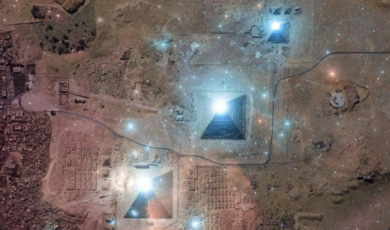 The Pyramids of Giza Aligned Perfectly with Orion’s Belt in the Year 10,450 BC