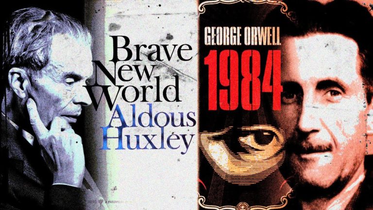 Brave New World vs 1984: Huxley Tells Orwell “I Was Right” (Video)