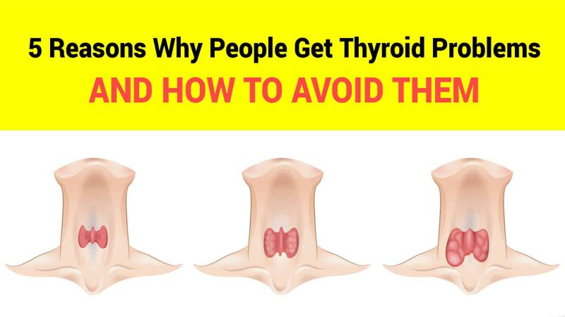 5 Reasons Why People Get Thyroid Problems and How to Avoid Them
