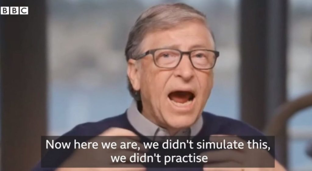 Bill Gates: Lies About Event 201, Rockefeller Connections and Lock Step Simulation (Video)