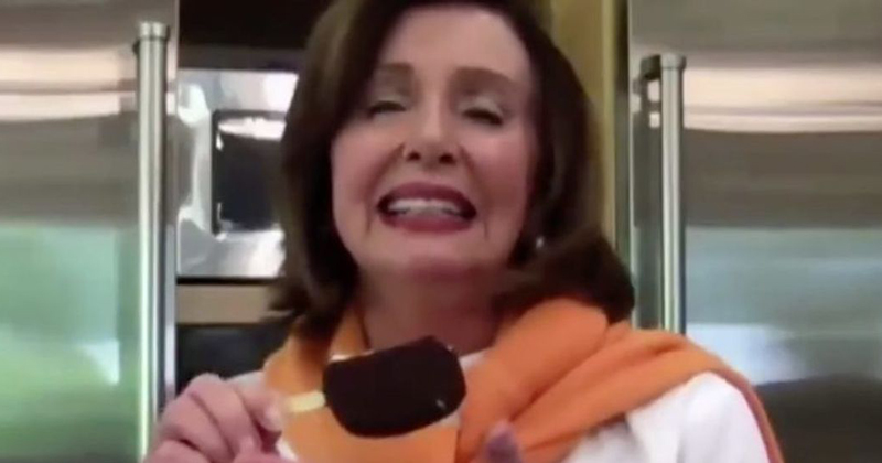 Watch: Trump Campaign Ad Blasts Pelosi For Eating Ice Cream While Economy Collapses
