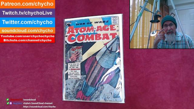 Reading Comics: Atom Age Combat #1, 1958, Dick Ayers, St John, Nuclear Propaganda [Timestamps, ASMR]