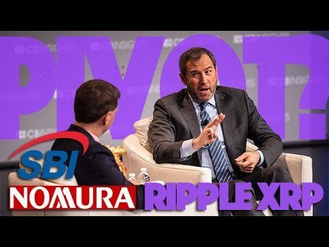 Ripple XRP: Questions About Ripple Pivoting Their Game Plan As SBI Acquires 10% Of Nomura