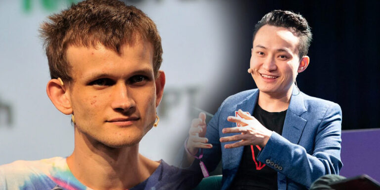 Ethereum founder Vitalik Buterin’s Latest Tweet is a Jibe at Tron founder Justin Sun