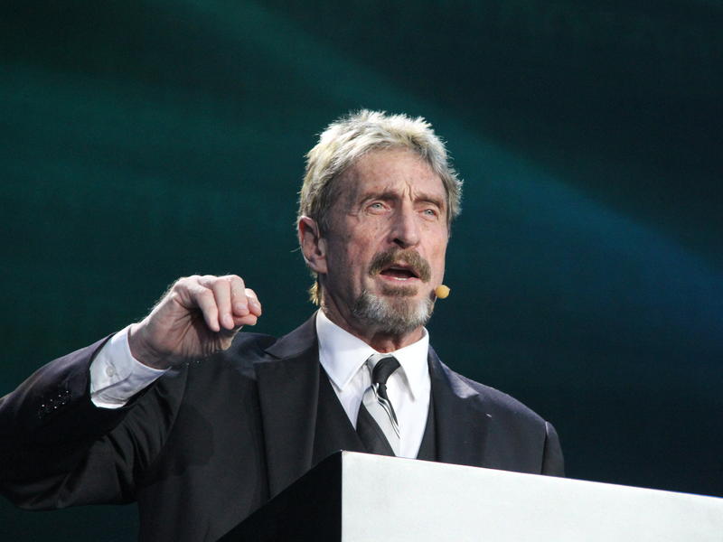 McAfee Founder Accused Of Evading Taxes While Allegedly Earning Millions