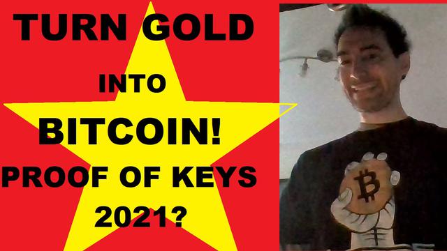 How to turn your Gold into Bitcoin? Proof of keys 2021? Mining future, Diem envy, Q&A!