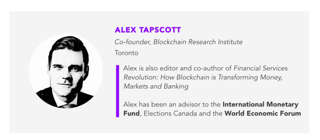 Blockchain Research Institute’s Alex Tapscott on 2021 crypto trends
