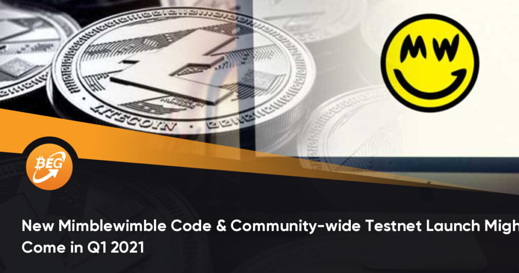 New Mimblewimble Code & Community-wide Testnet Launch Might Come in Q1 2021