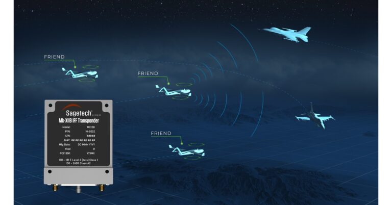 Sagetech Avionics Receives DoD AIMS Certification for Mode 5 Micro IFF Transponder for Drones