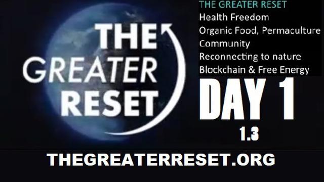 The GREATER Reset Activation: Day 1 (1.3) The Agora