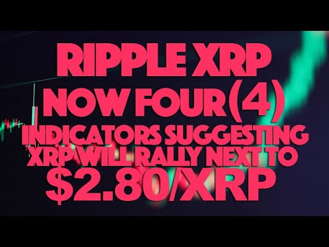 Ripple XRP: Now FOUR (4) Indicators Suggesting XRP Will Rally To Next $2.80/XRP