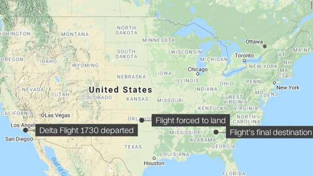 Delta passengers and crew subdue unruly passenger on Atlanta-bound flight