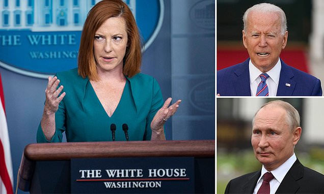 ‘If Russia doesn’t deal with cyber criminals, we will’: Biden spokesperson issues warning to Putin | Daily Mail Online