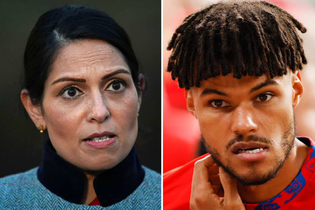 England star Tyrone Mings slams Priti Patel for ‘stoking the fire’ after she said she’s ‘disgusted’ by racist trolls’