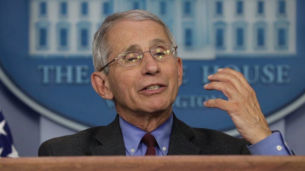 Anthony Fauci Tells Anti-Vaxxers to Sit Down and STFU as COVID Cases Surge