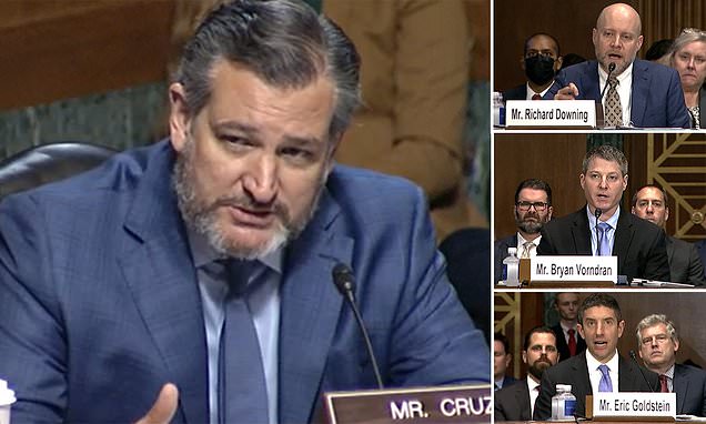 Ted Cruz grills Biden officials over why China hasn’t been sanctioned for slew of cyber attacks | Daily Mail Online