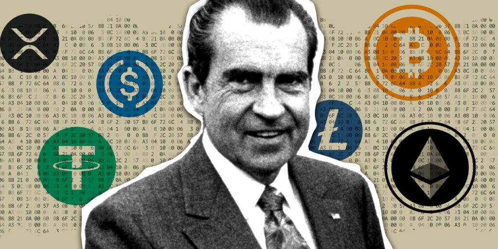 Nixon reshaped the world economy 50 years ago. Is crypto on the brink of doing the same now? – MarketWatch