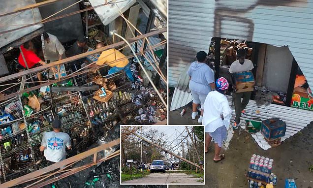 New Orleans hit by LOOTING in wake of Hurricane Ida – including ATM thieves caught by DRONE | Daily Mail Online