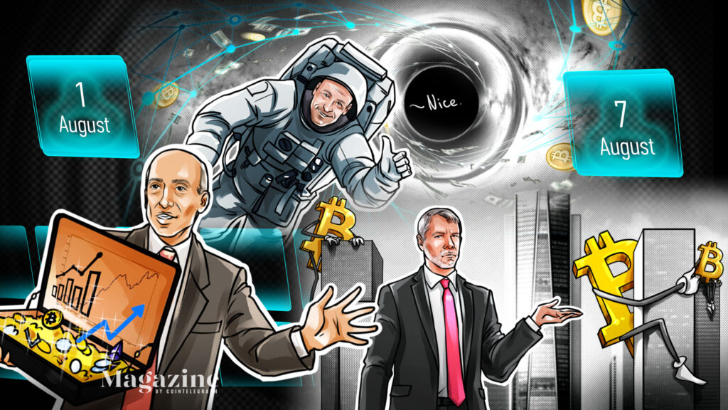 #An Ethereum blockchain upgrade, crypto regulatory battles, and Bitcoin price discussion: Hodler’s Digest, Aug. 1-7