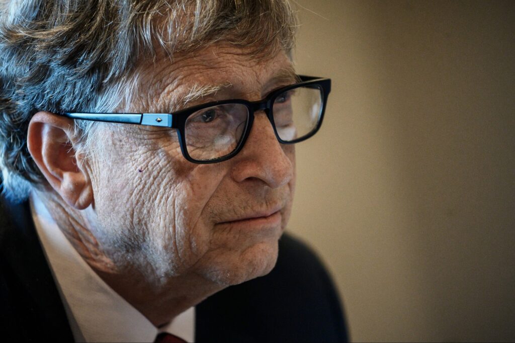 Bill Gates Gets Visibly Bothered When Pressed on Epstein Relationship: ‘Well, He’s Dead’