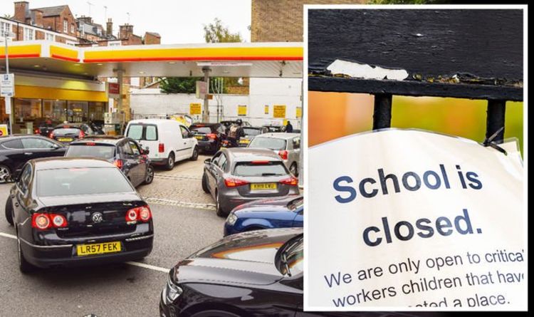 UK petrol shortage: Schools could be forced to close over fuel crisis | UK | News | Express.co.uk