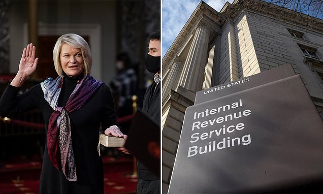 Cynthia Lummis launches tears into Biden proposal to report every transaction over $600 to the IRS | Daily Mail Online