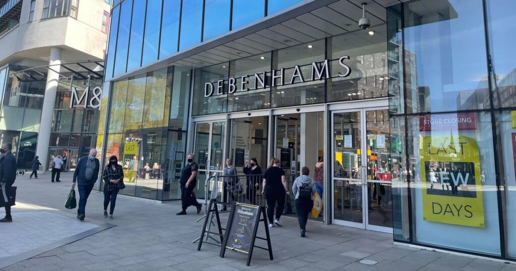 Empty Debenhams store at The Rock in Bury set to reopen as The Range – Manchester Evening News