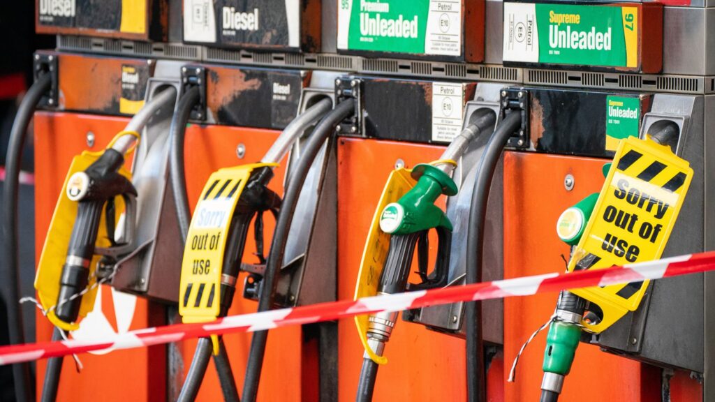 Fuel supply crisis: Army tankers to deliver to petrol stations from Monday | UK News | Sky News