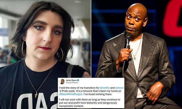Transgender Dear White People producer boycotts Netflix for showing Dave Chapelle biopic | Daily Mail Online