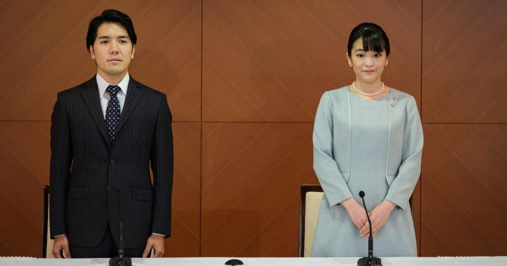 Japan’s Princess Mako weds, then goes on TV to defend the marriage