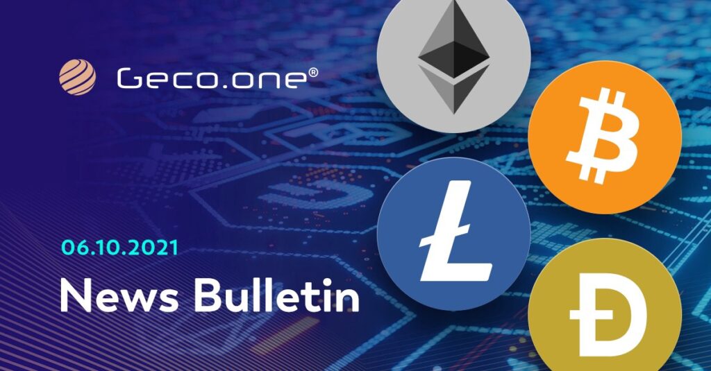 CRYPTO TODAY. 6th of October, 2021 | by Geco.one News Bulletin | Oct, 2021 |