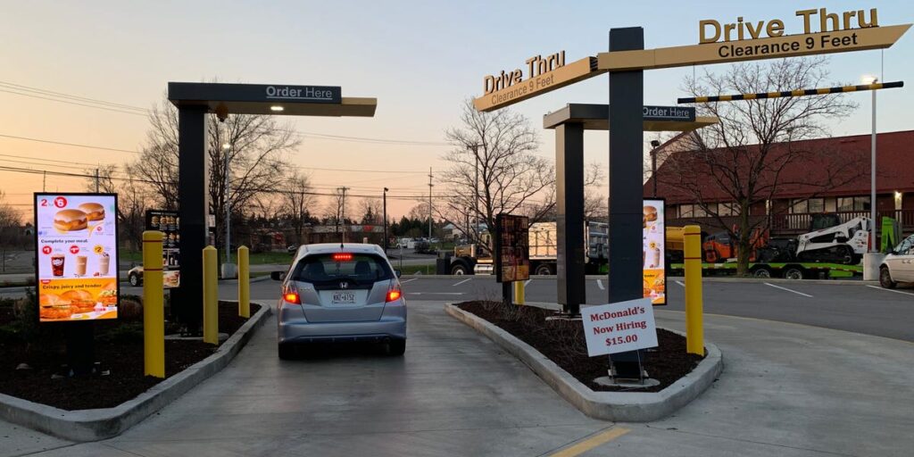 McDonald’s Automates Drive-Thru As It Confronts Rising Cost of Labor