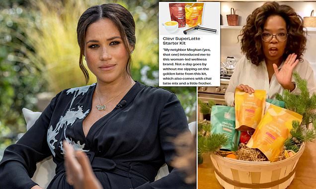 Oprah gives Meghan Markle’s woke coffee brand Clevr Blends ANOTHER boost in Favorite Things list | Daily Mail Online