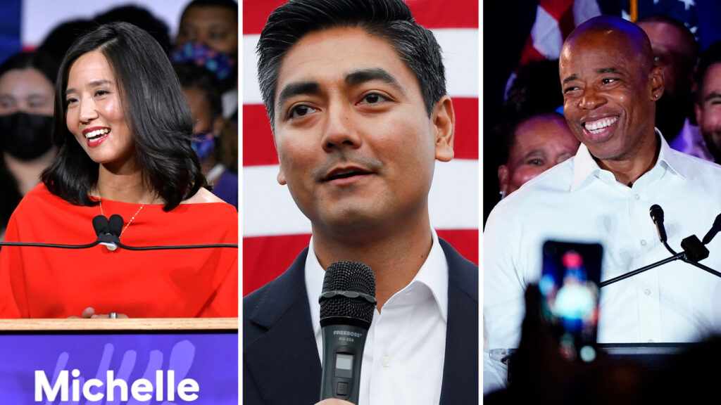 Candidates of color made history on Election Night 2021 : NPR