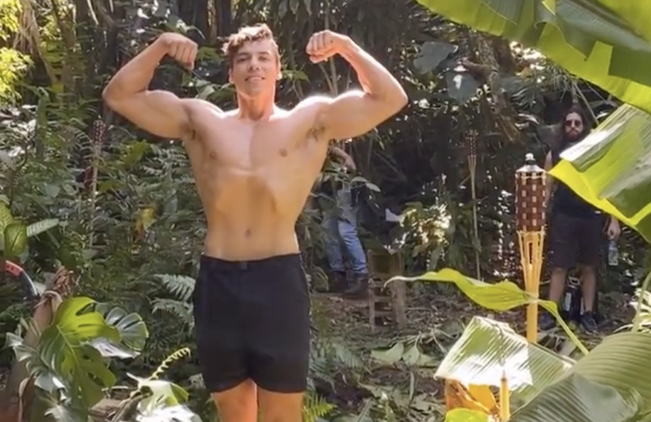 Arnold Schwarzenegger’s son Joseph Baena shares shirtless photo on set of new movie: ‘Predator 2.0’