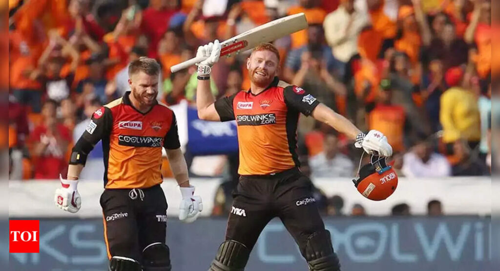 IPL: Bairstow, Warner bid adieu to Sunrisers Hyderabad | Cricket News – Times of India