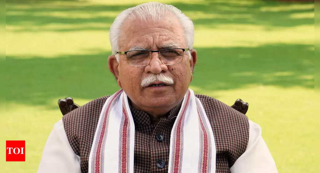 Namaz in open won’t be tolerated: Khattar | India News – Times of India