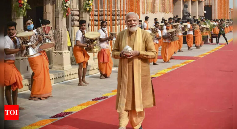 For every Aurangzeb, there’s been a Shivaji: PM Modi in Kashi | India News – Times of India