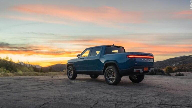 The Rivian R1T, an electric pickup, wins MotorTrend Truck of the Year Award