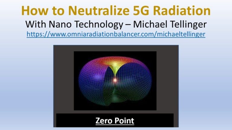 Protect yourself against 5G Radiation – Advanced Nano Technology – with Michael Tellinger