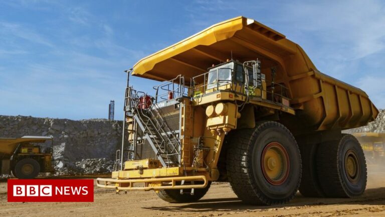 Miners experiment with hydrogen to power giant trucks – BBC News