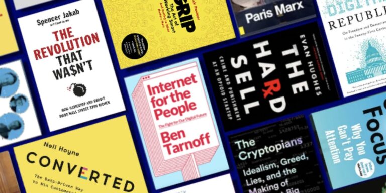 22 Books on Big Tech to Watch Out for in 2022