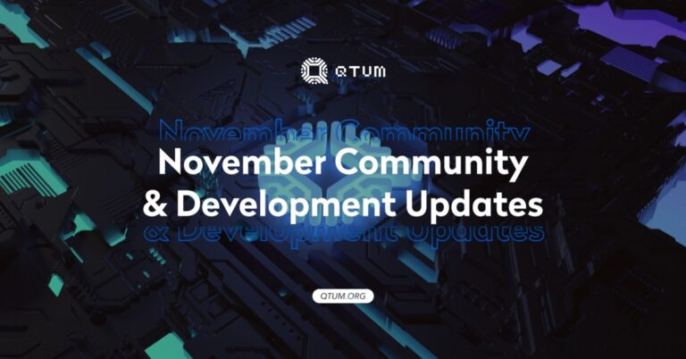 November Community & Development Updates Qtum