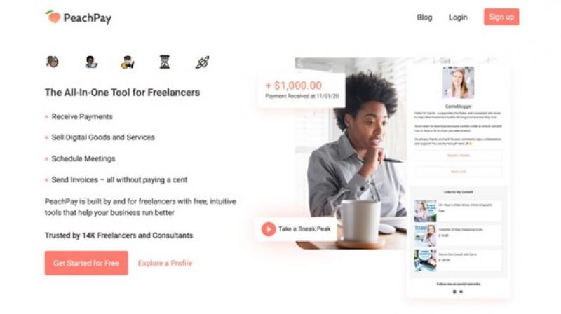 Join PeachPay, the one-stop platform to manage your freelance business
